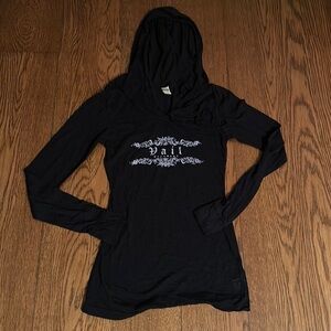 Vail Colorado Ski Graphic Alpine Burnout Hoodie